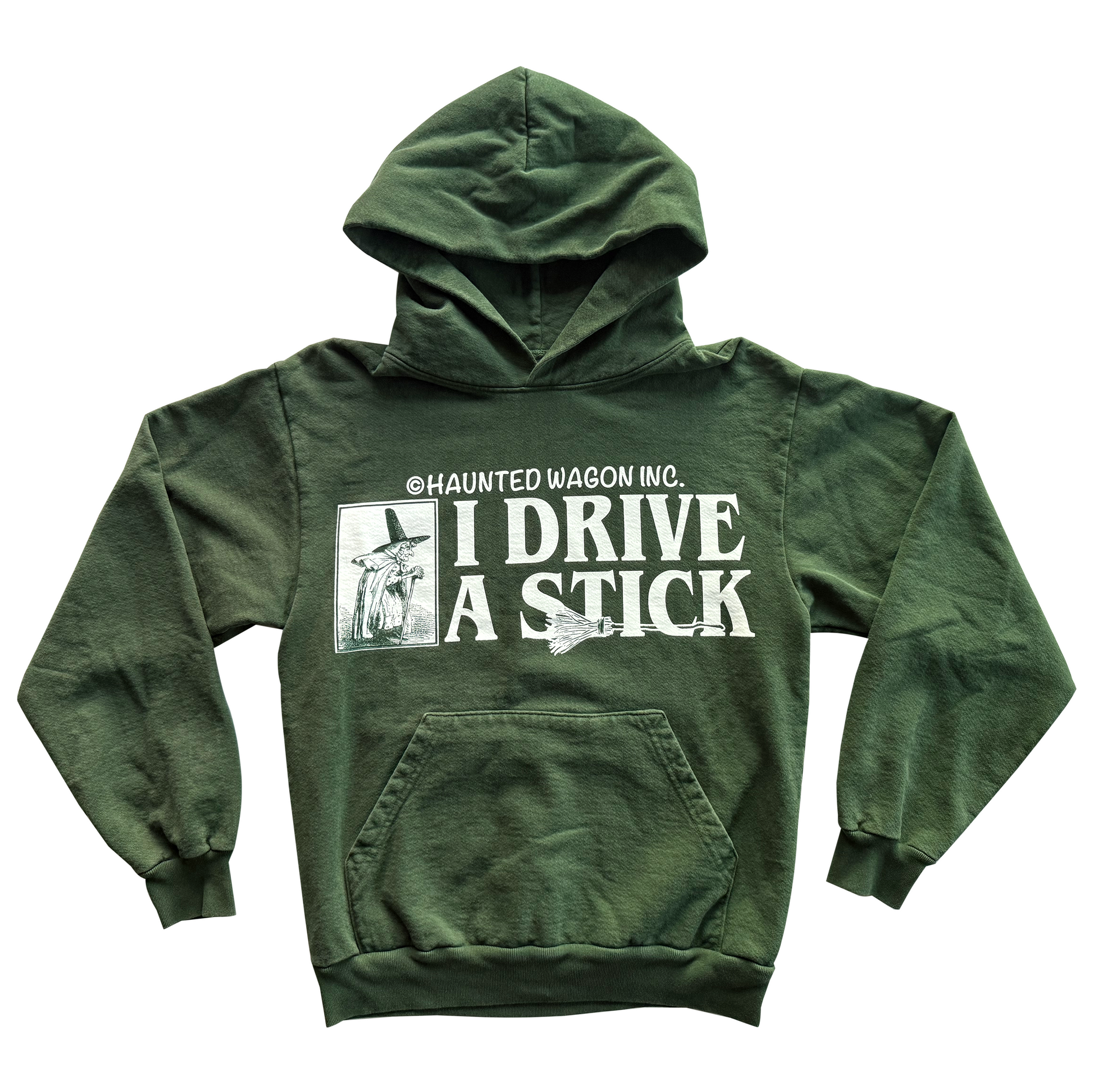 Online Ceramics FW23 "I Drive A Stick" Witch Hoodie