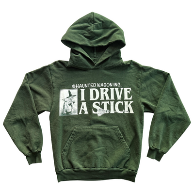 Online Ceramics FW23 "I Drive A Stick" Witch Hoodie