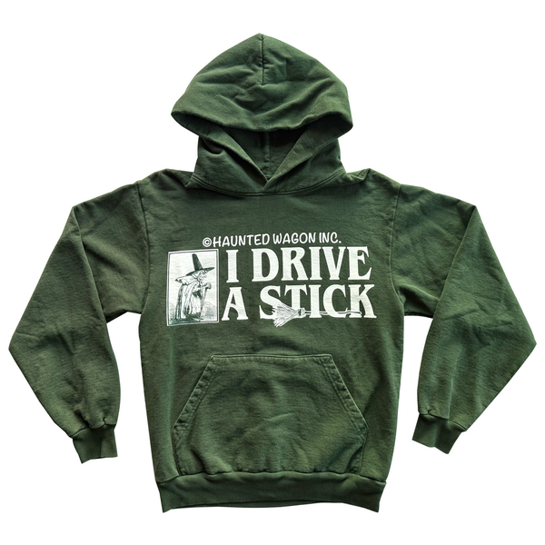 Online Ceramics FW23 "I Drive A Stick" Witch Hoodie