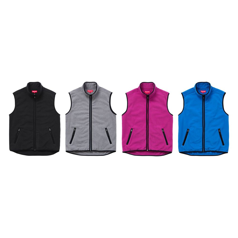 Supreme x Polartec FW15 Fleece Vest