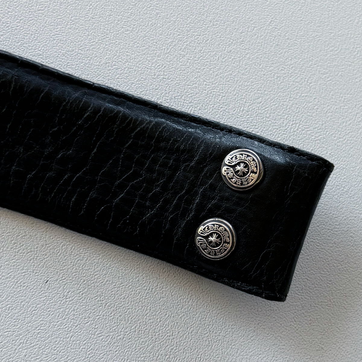 Chrome Hearts 1.5 Inch Leather Belt