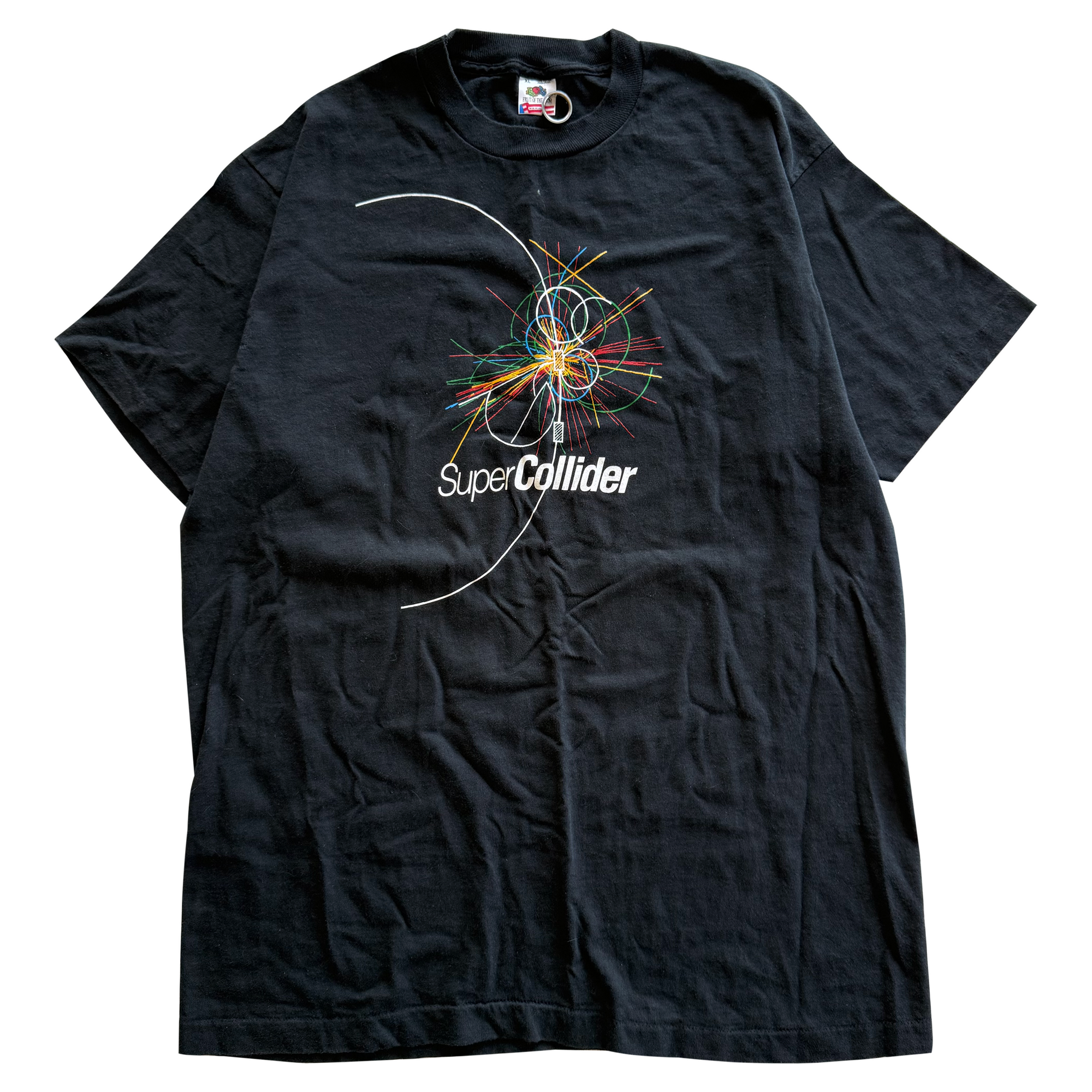Vintage 1990s Supercollider CERN Fermilab NASA SETI Tee