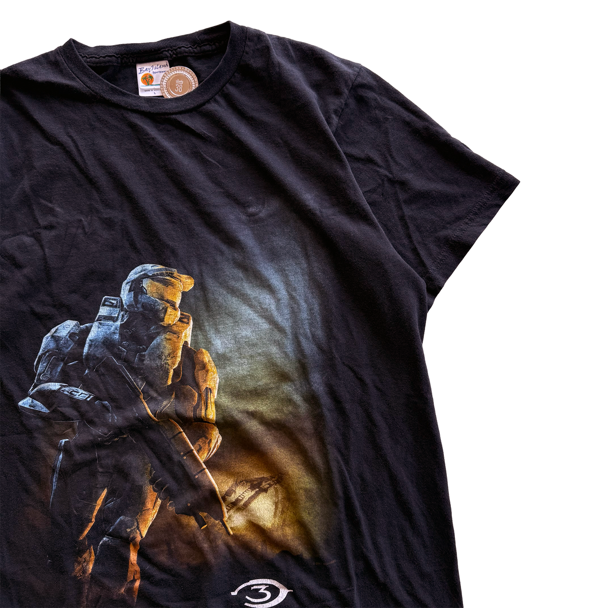 Vintage 2007 Halo 3 Master Chief Cover Art Tee