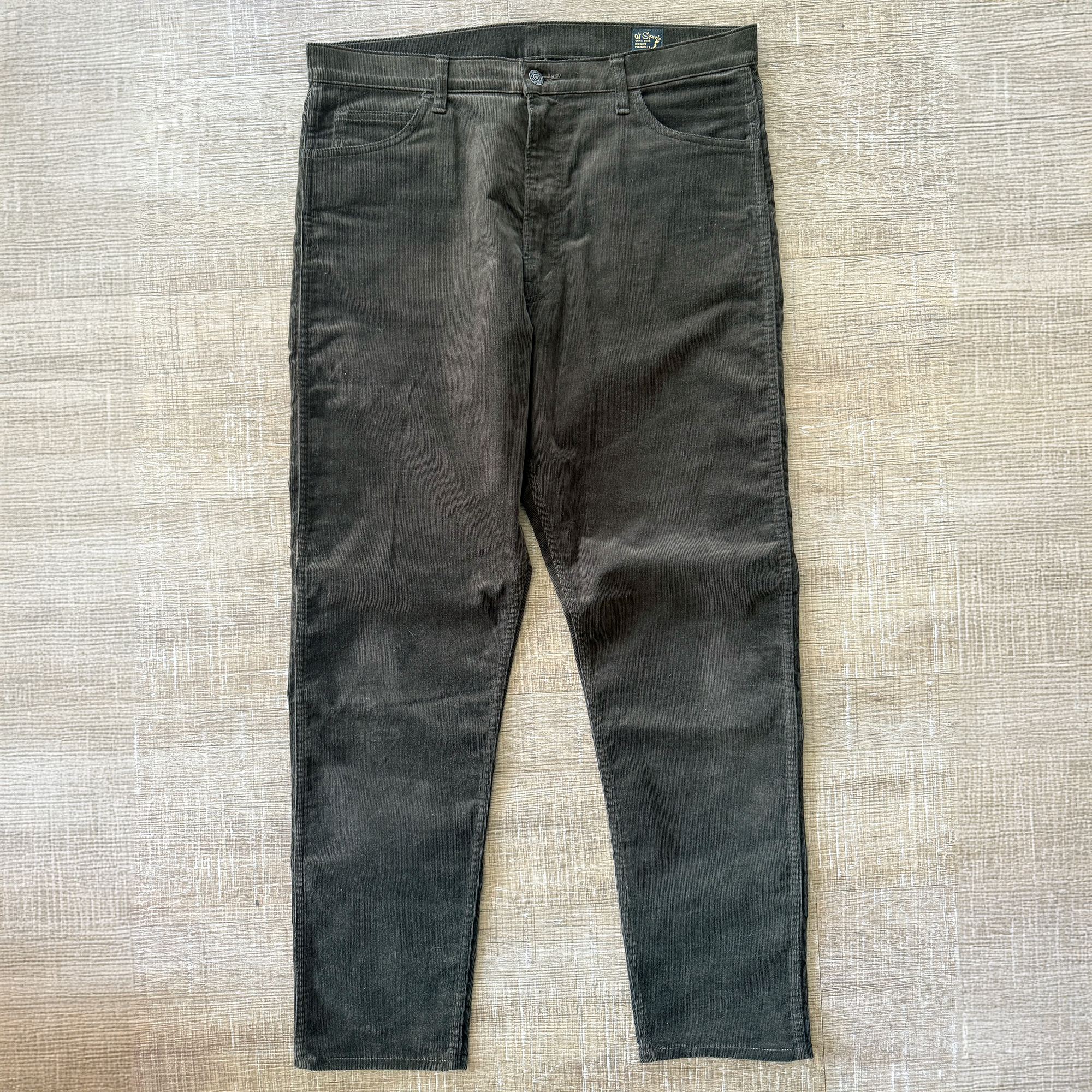 OrSlow Pen Slim Corduroy Pants