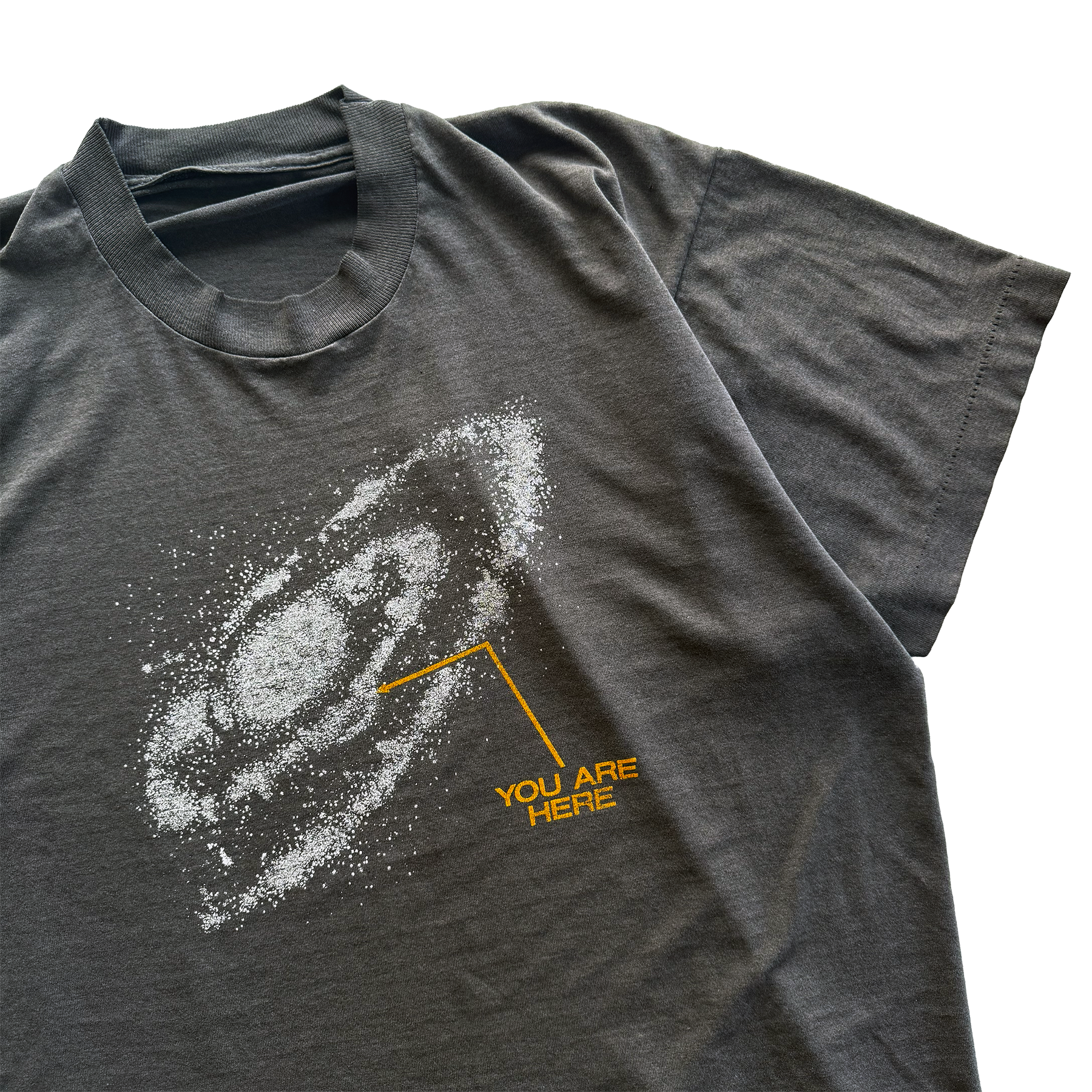 Vintage 1990s NASA You Are Here Galaxy Solar System Tee