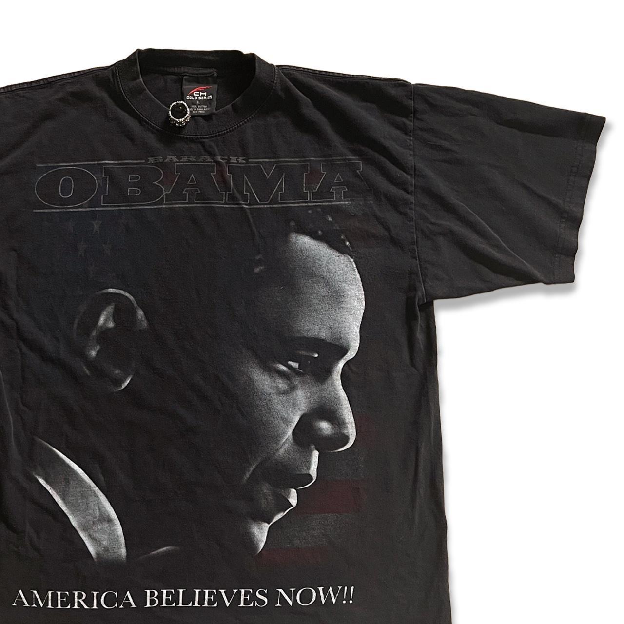 Vintage 2008 Barack Obama Political Tee