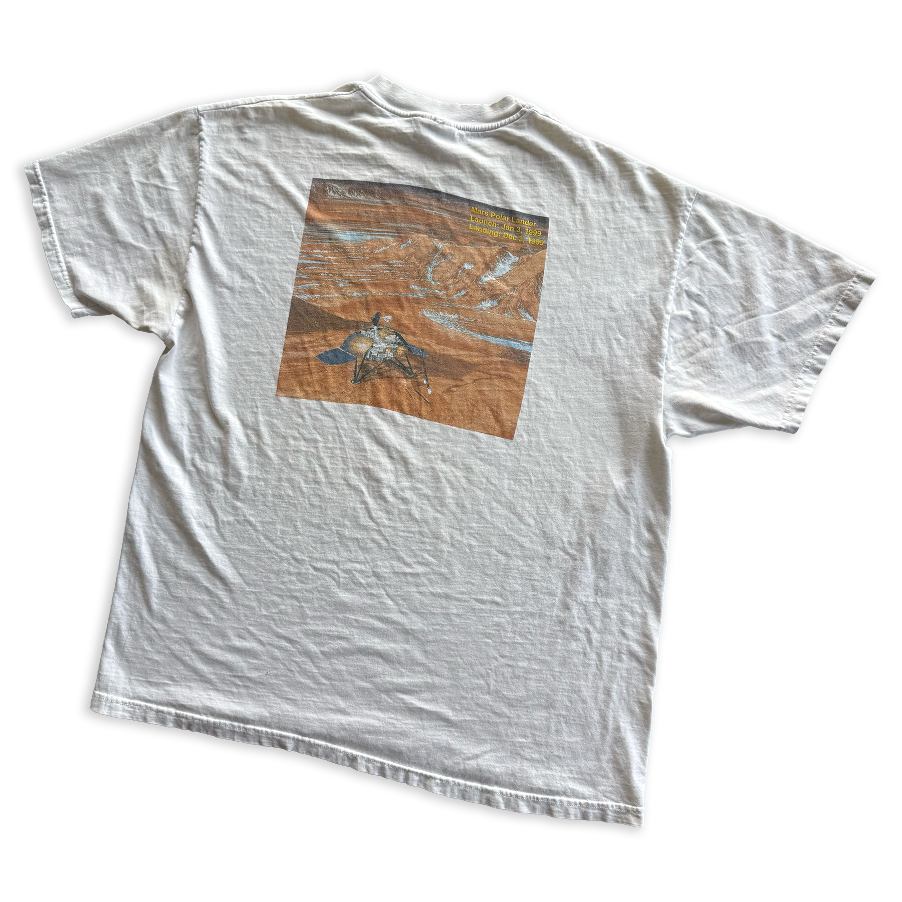 Vintage 1999 NASA Mars Volatiles and Climate Surveyor MVACS Tee