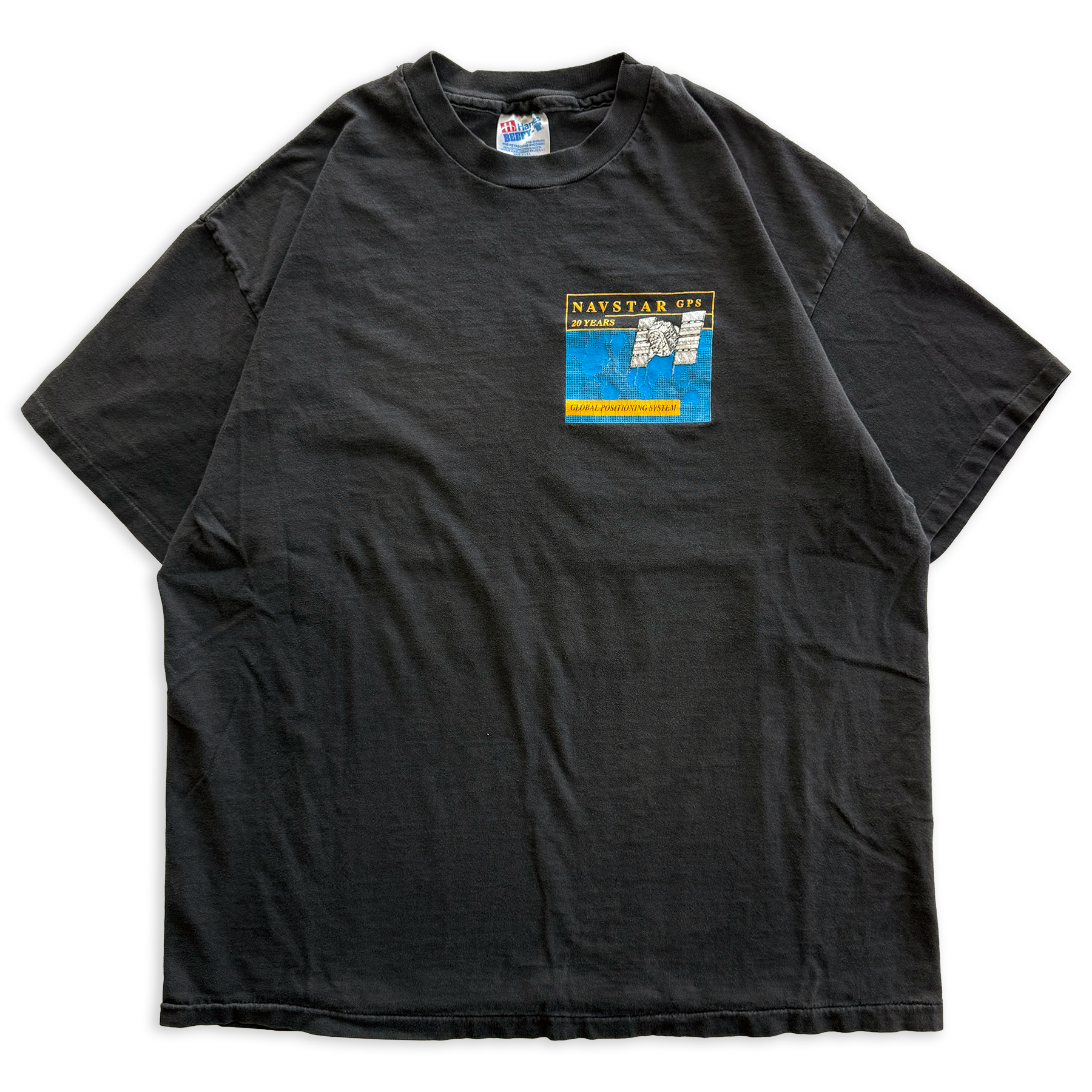 Vintage 1993 Navstar GPS Space Force Satellite Tee