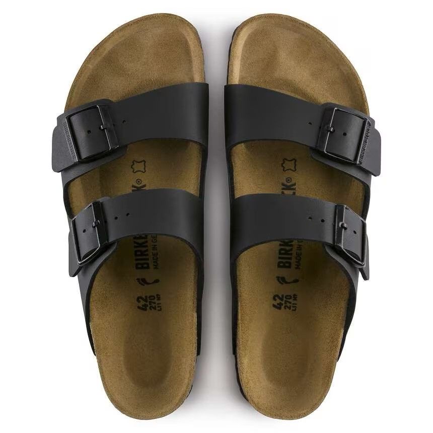Birkenstock Arizona Black Sandals (Size 10)
