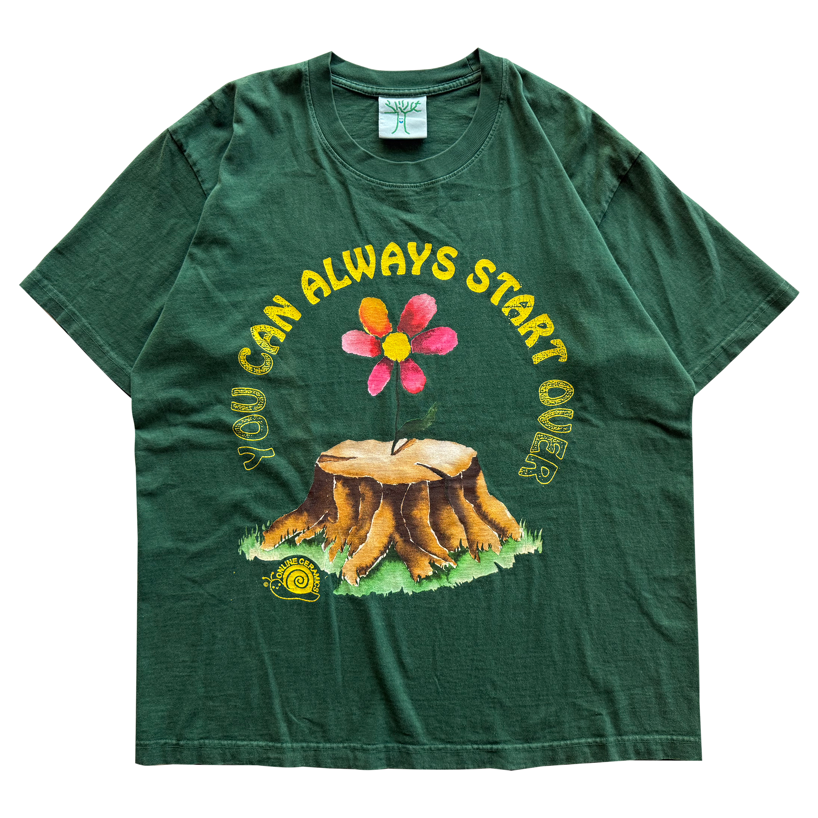 Online Ceramics 2021 "You Can Always Start Over" Tee