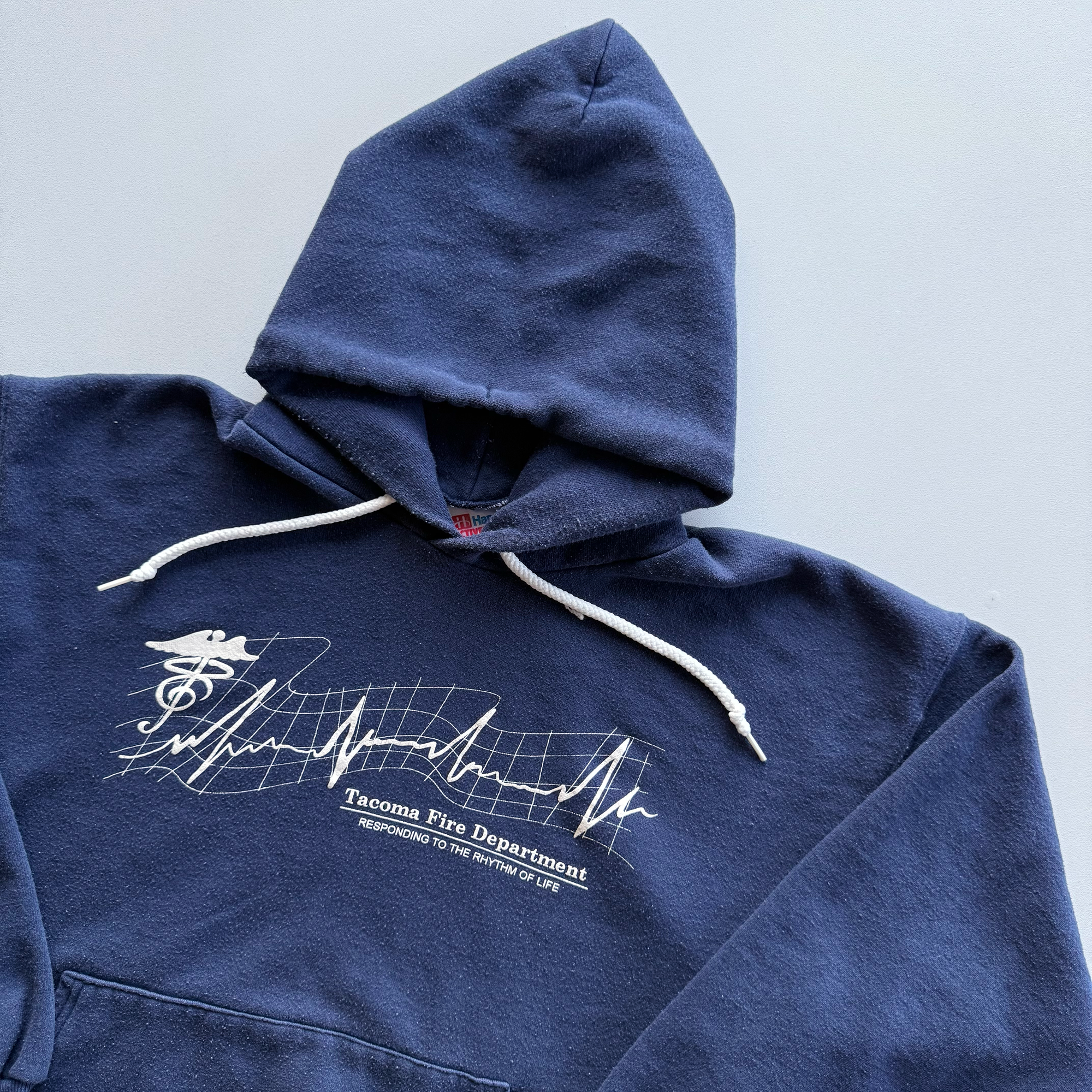 Vintage 1990s Tacoma Fire Department Hanes Hoodie