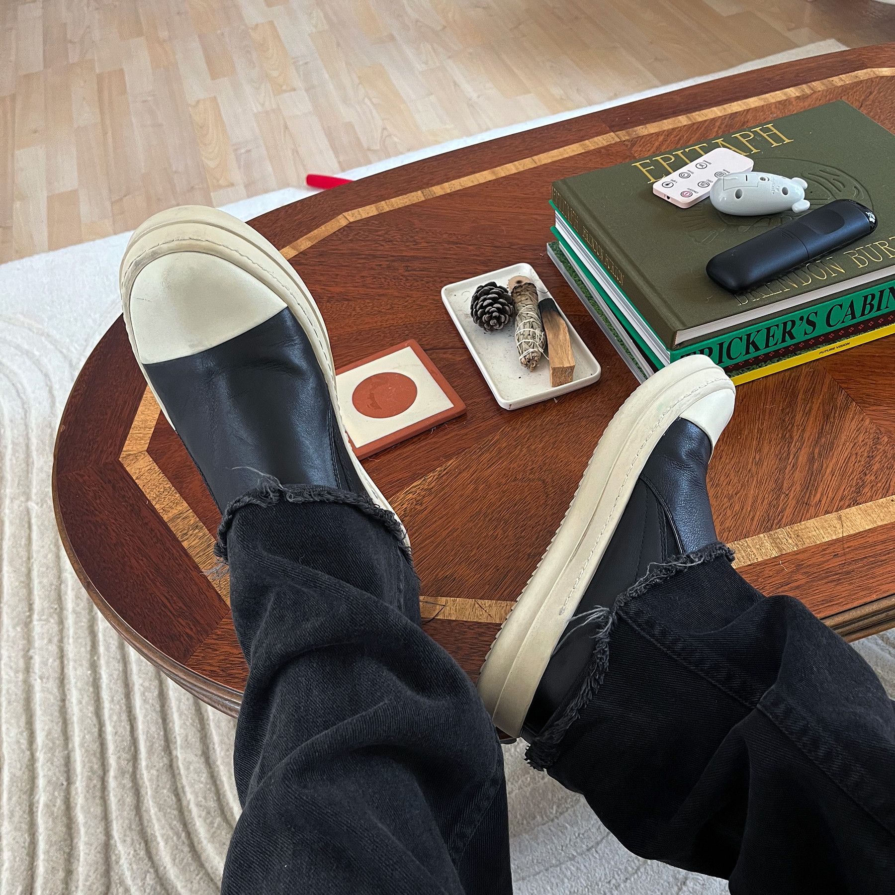 Rick Owens Boat Shoe Sneakers