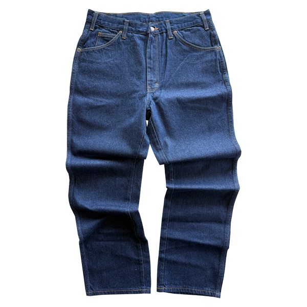 Vintage 1990s Dickies Blue Denim Straight Leg Jeans (34x30)