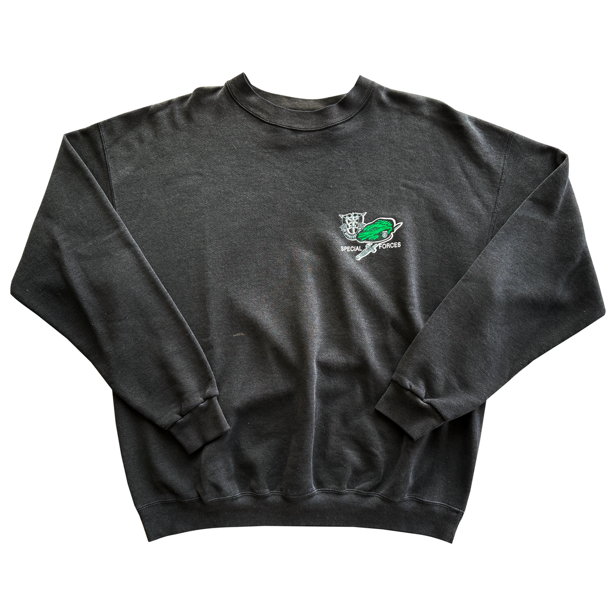 Vintage 1990s Green Berets Special Forces Army Sweatshirt