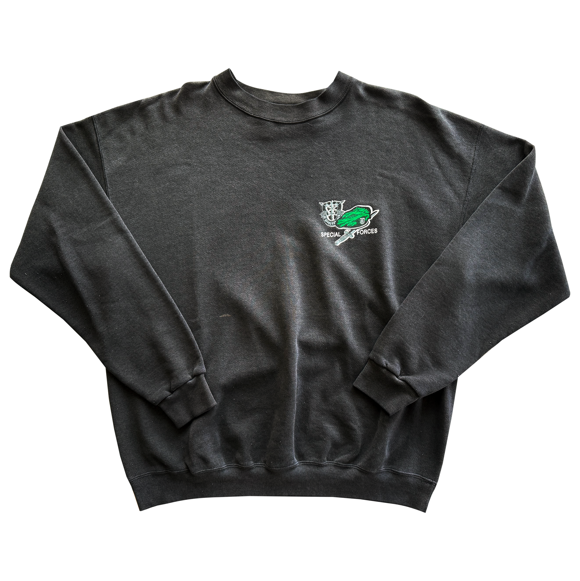Vintage 1990s Green Berets Special Forces Army Sweatshirt
