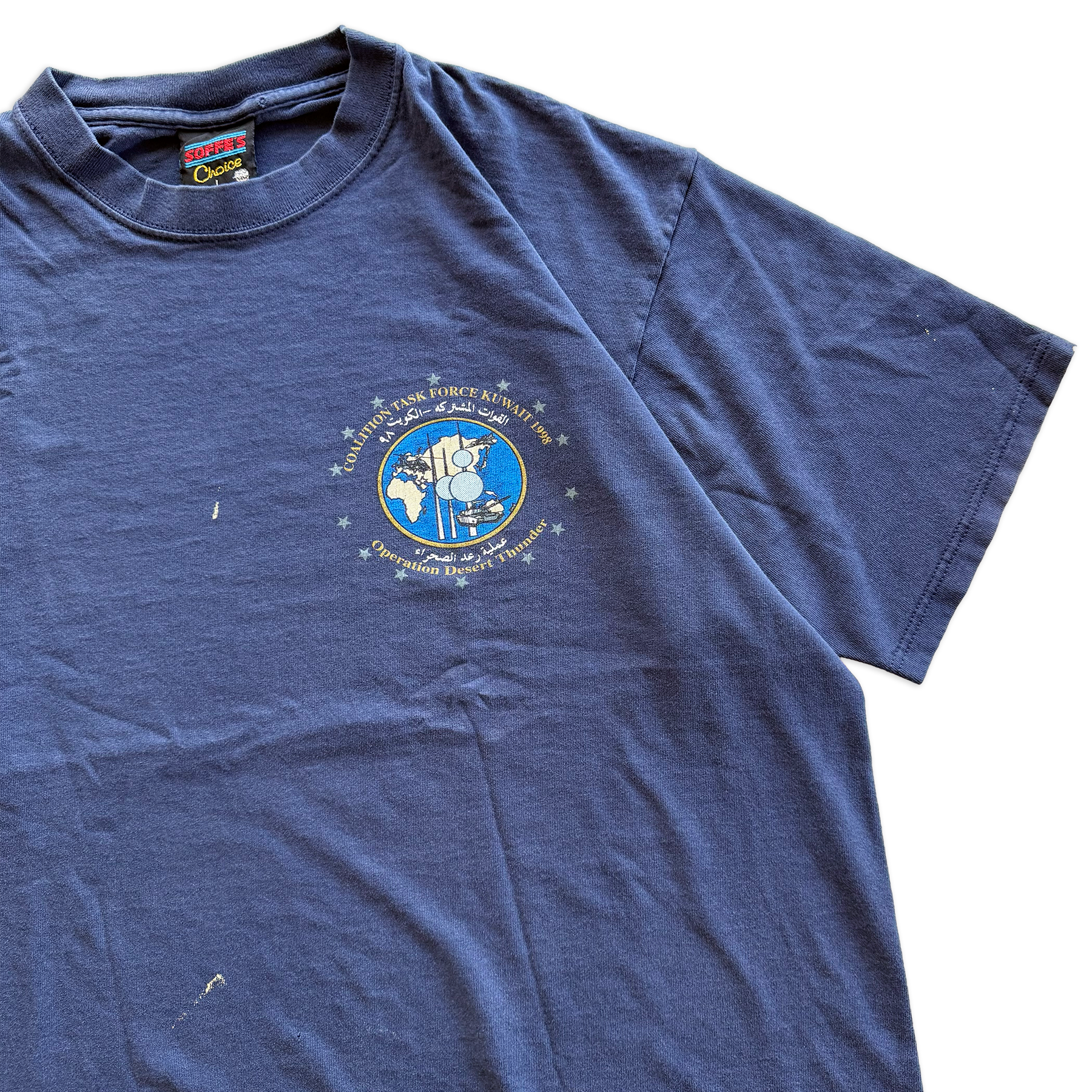 Vintage 1998 Operation Desert Thunder Task Force Tee