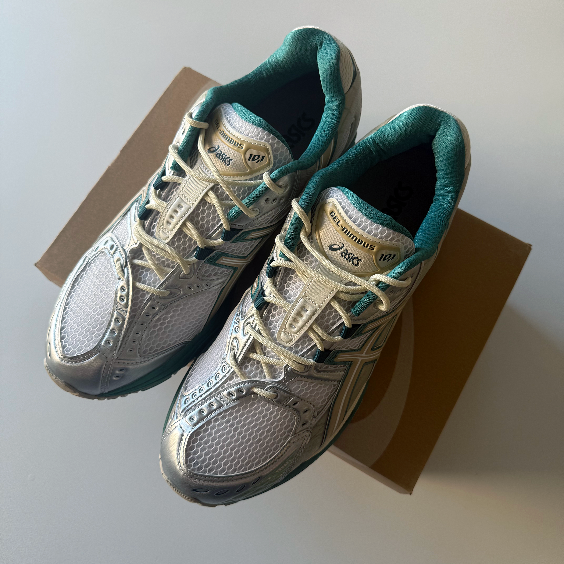 Asics Gel Nimbus 10.1 "Rainy Lake" Sneakers (Size 11)