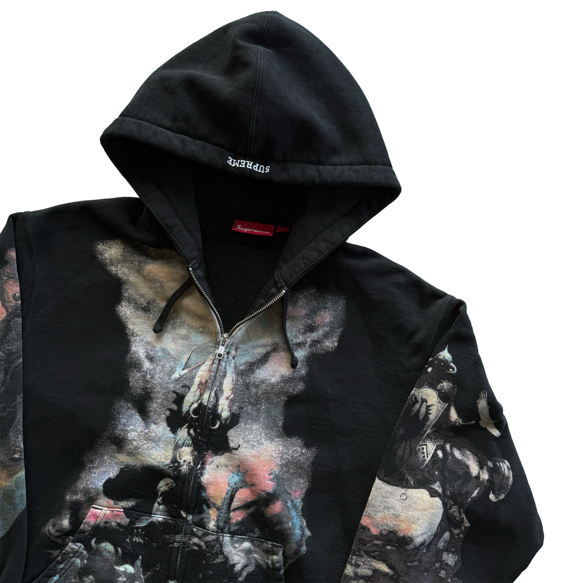 Supreme FW24 Frank Frazetta Zip Up Hooded Sweatshirt