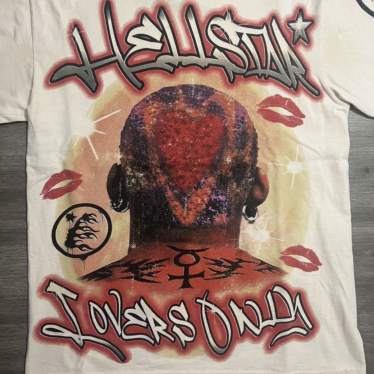 Hellstar Dennis Rodman Lovers Only Valentines Tee