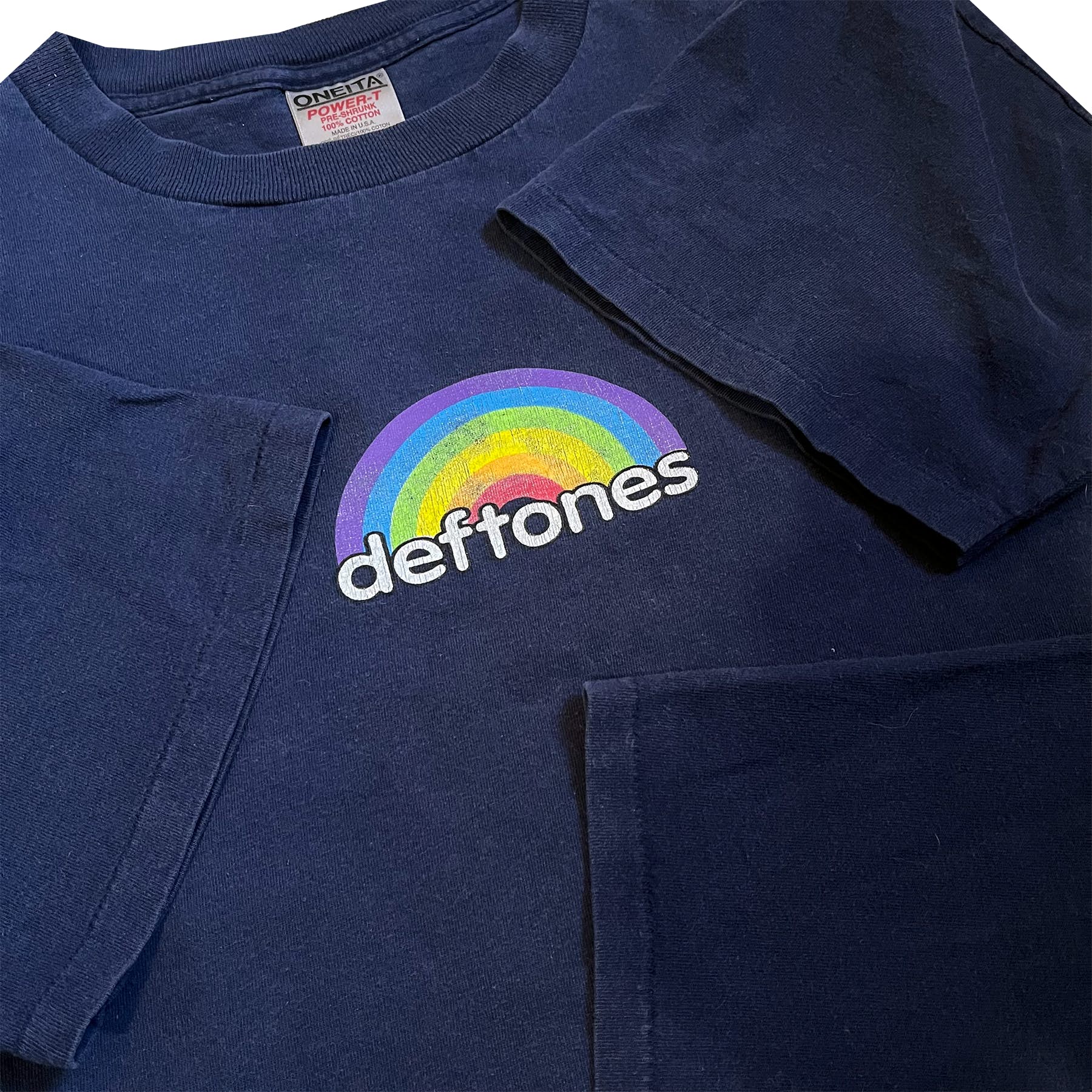 Vintage 1997 Deftones Rainbow Tee
