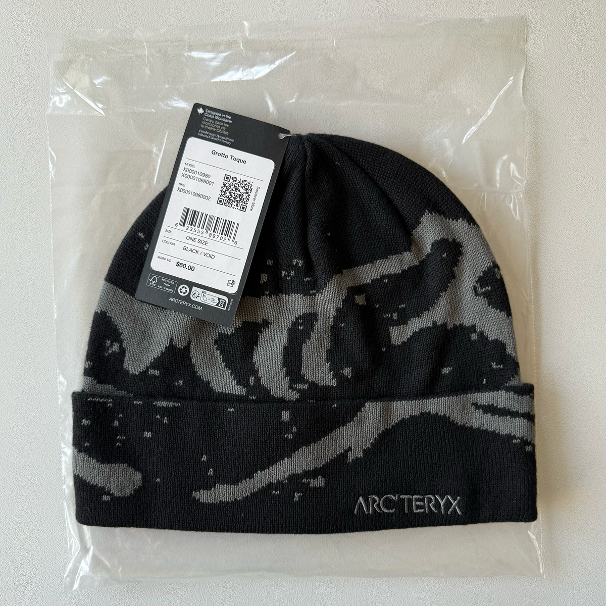 Arc'teryx Grotto Toque Beanie (BNWT)