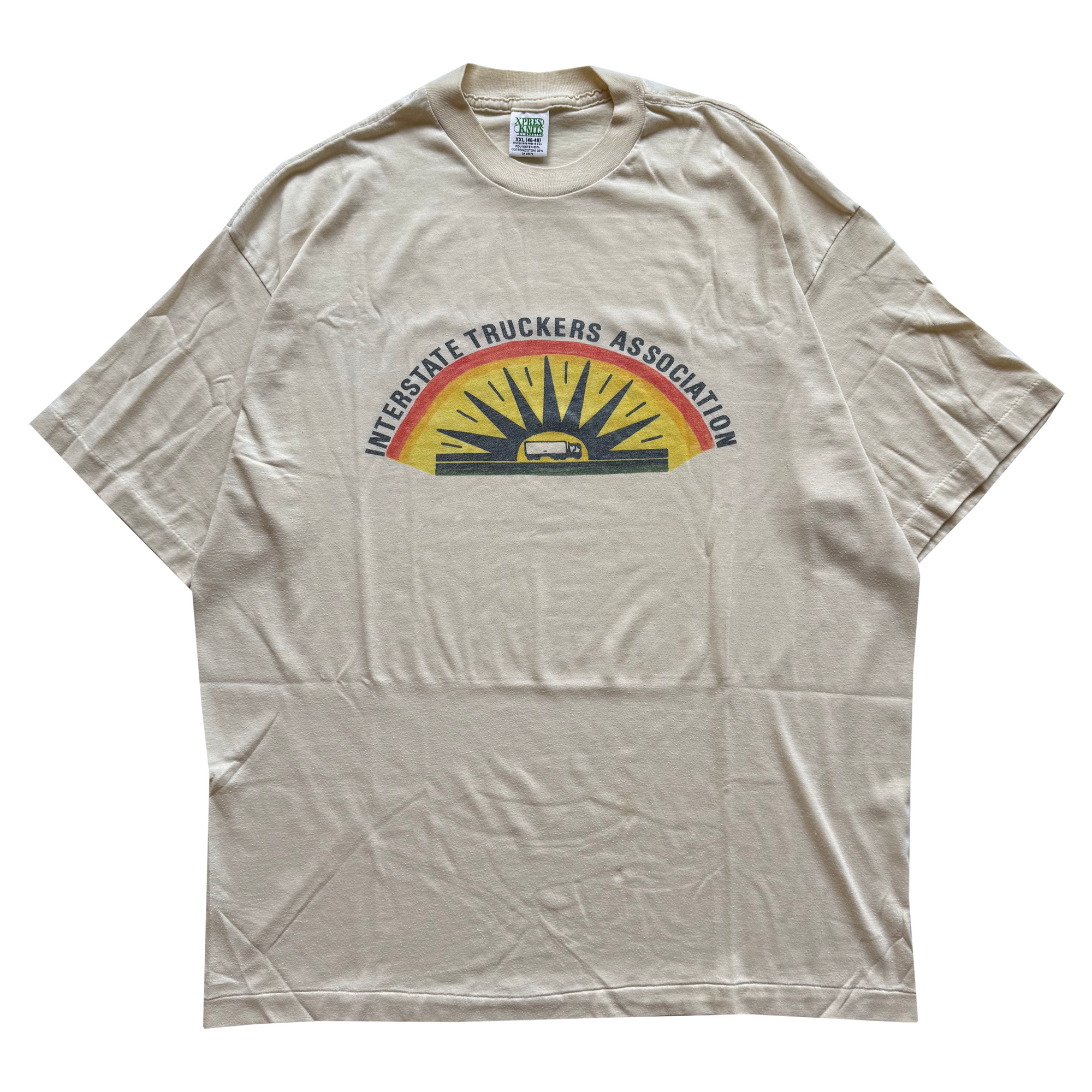 Vintage 1990s Interstate Truckers Association Tee