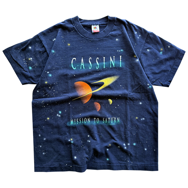 Vintage 1994 NASA Cassini Mission To Saturn Tee