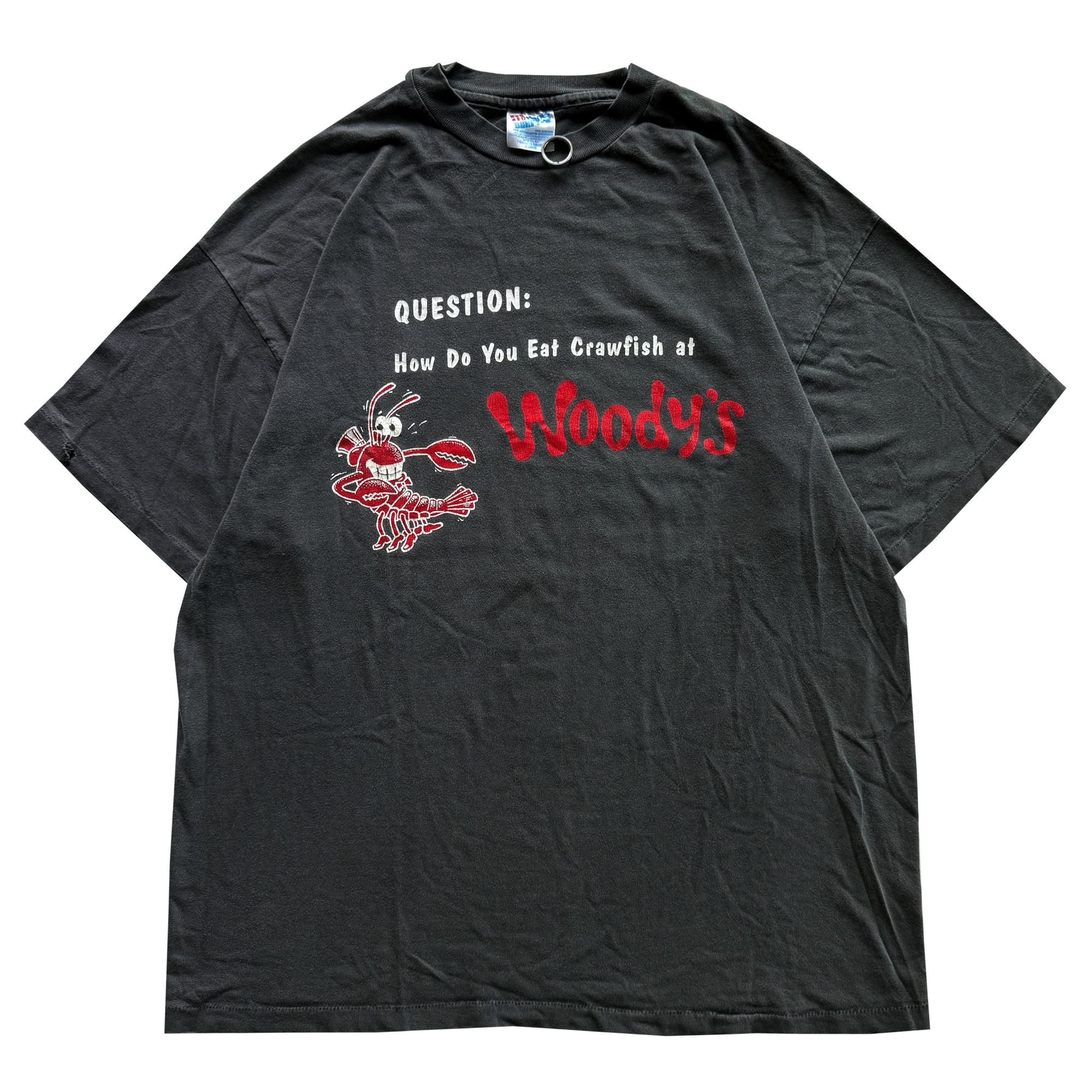 Vintage 1990s Woody's Crawfish Tee