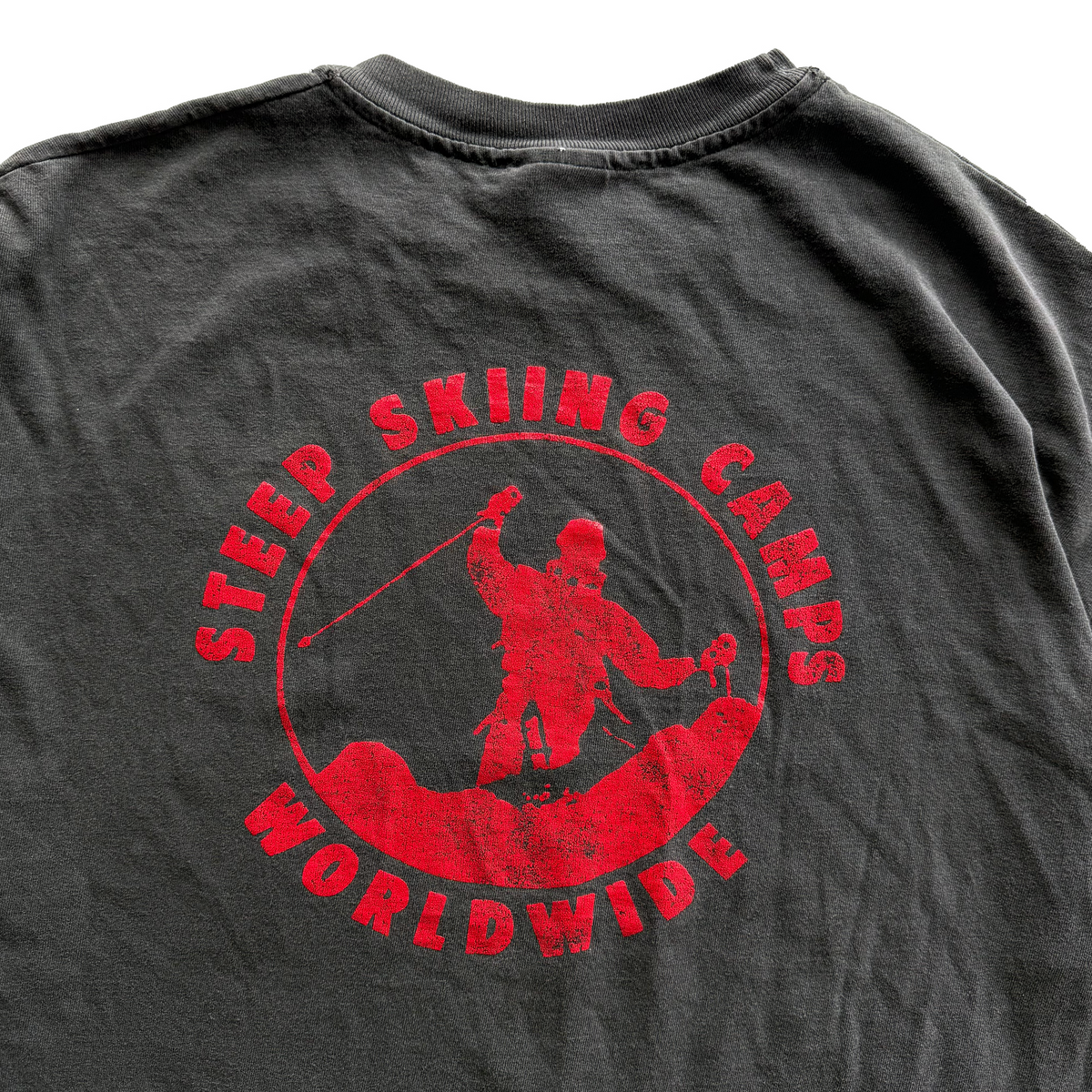 Vintage 1990s Steep Skiing Camps Jackson Hole Wyoming Tee