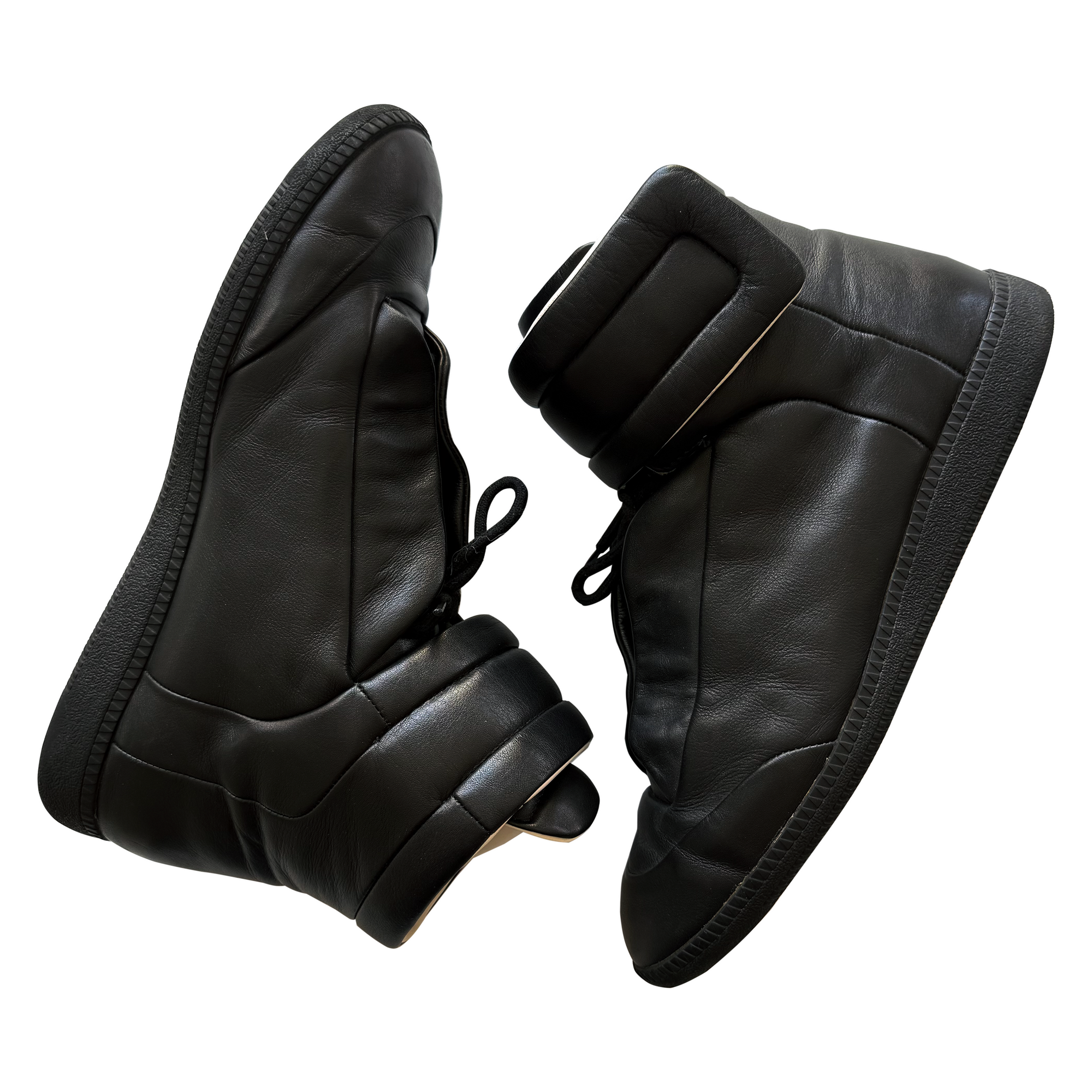 Maison Margiela Future Leather High Sneakers $1190 (EU 42)