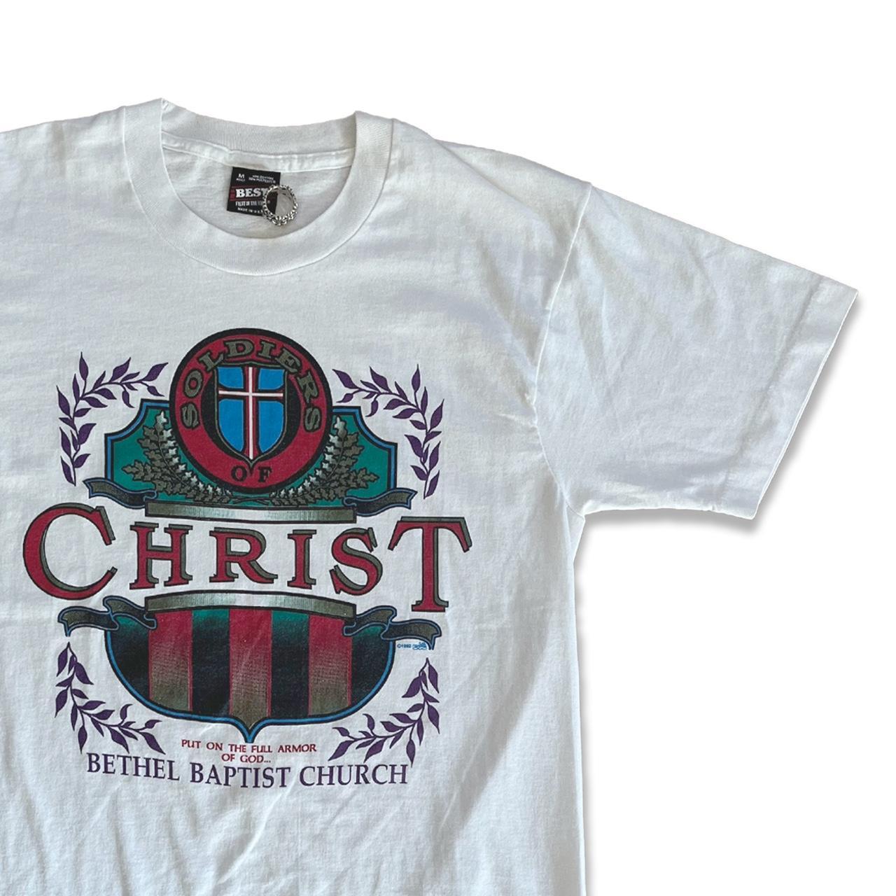 Vintage 1992 Soldiers of Christ Tee