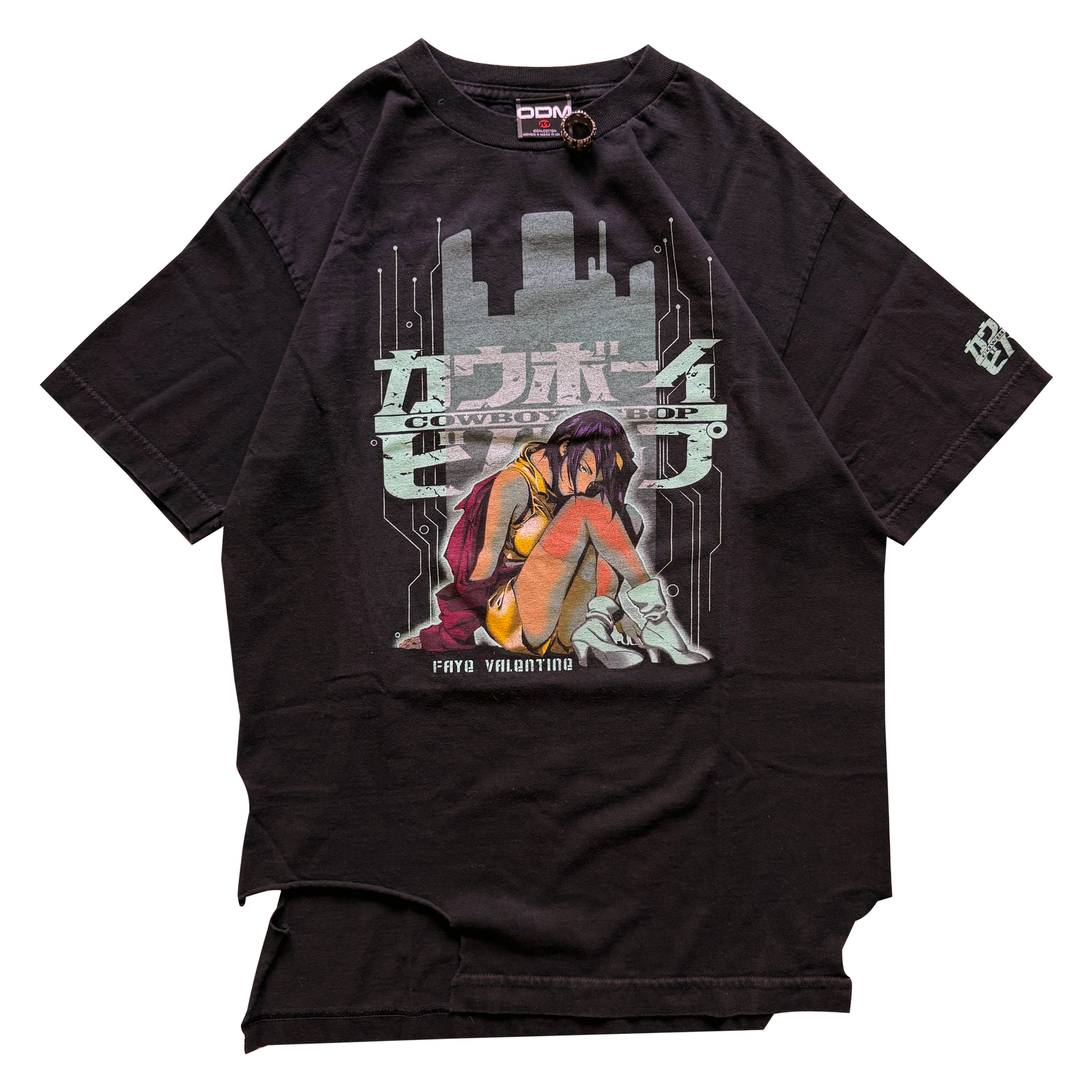 Vintage 2000 Cowboy Bebop Faye ODM Grail Tee (THRASHED)
