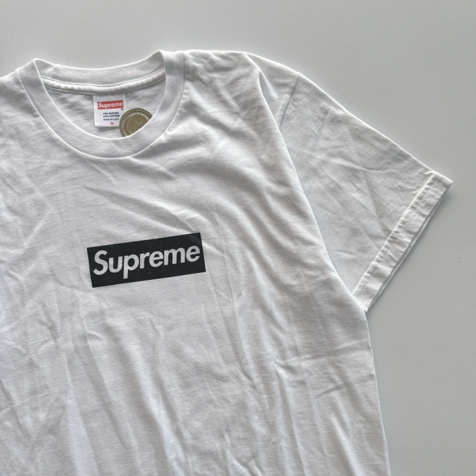 Supreme 2016 Paris Box Logo Tee Shirt