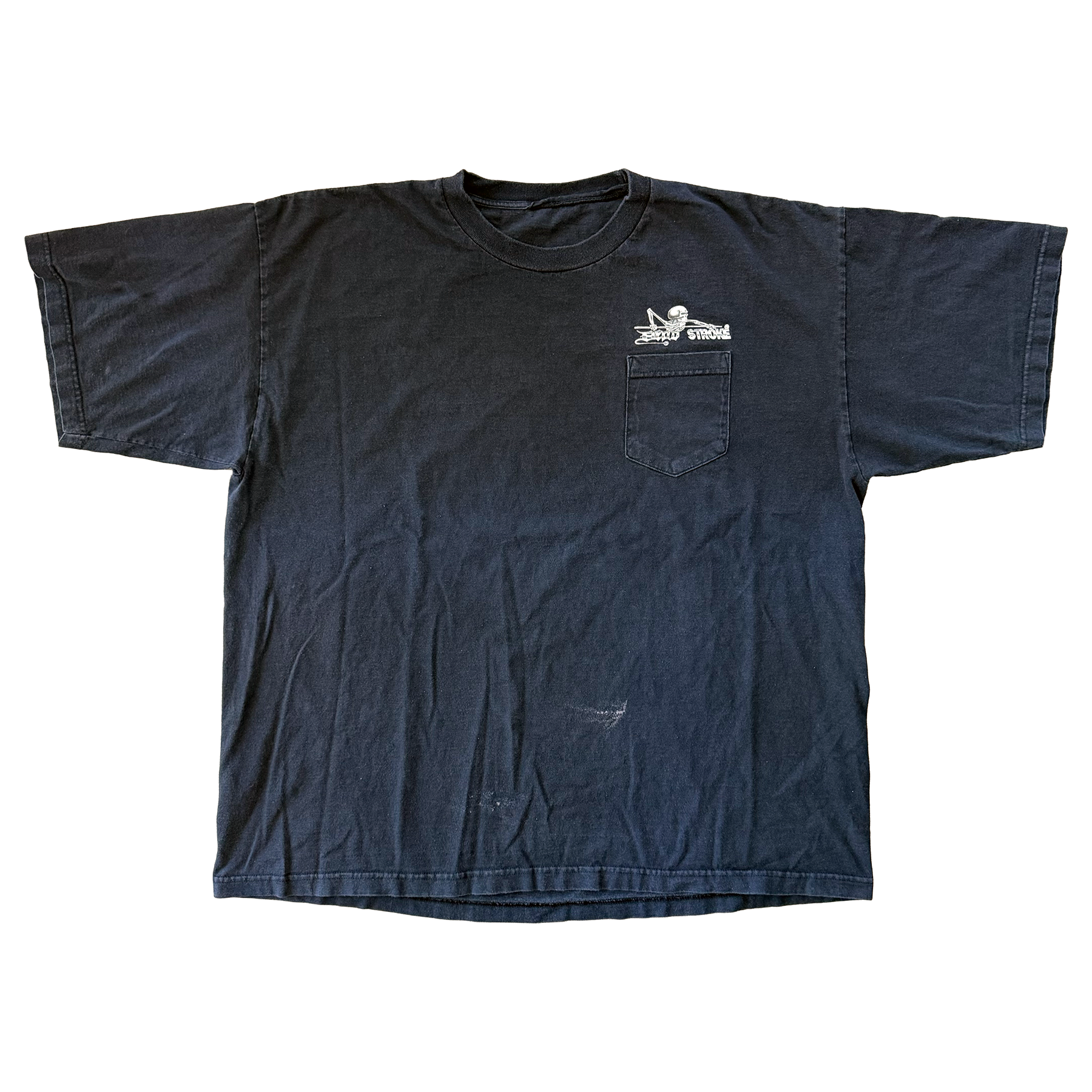 Vintage 1990s Dead Stroke Patience Billiards Pool Tee