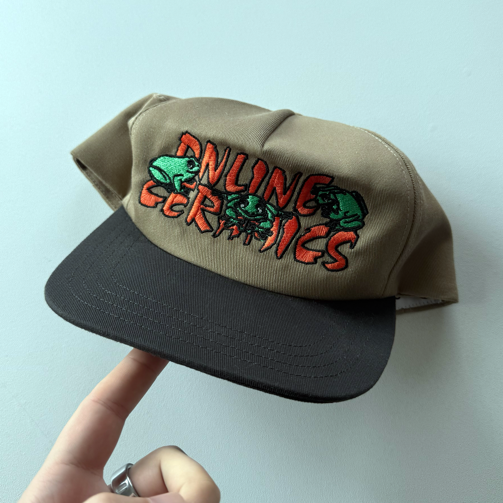 Online Ceramics FW22 Frog Friends Hat