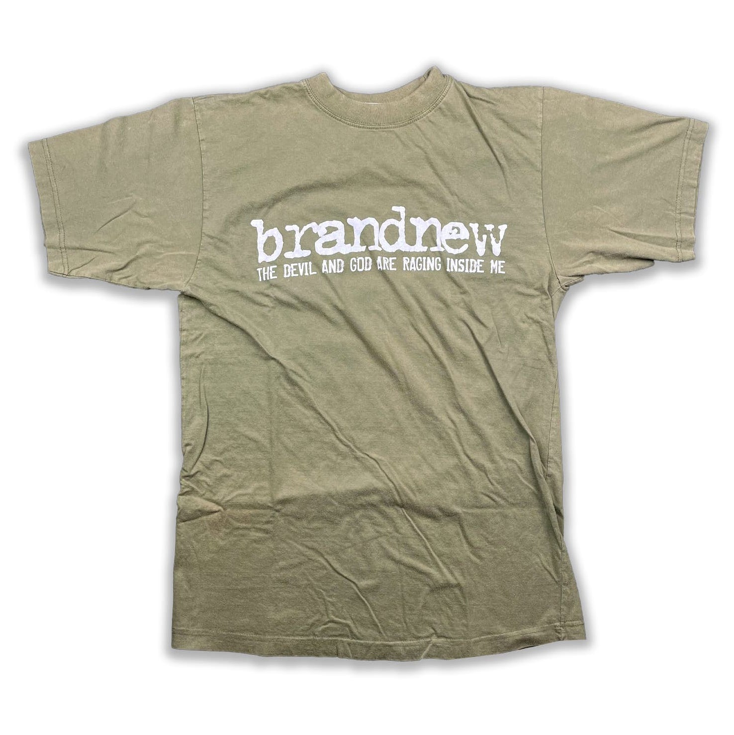 Vintage 2006 Brand New Band "TDAG" UK Tour Tee