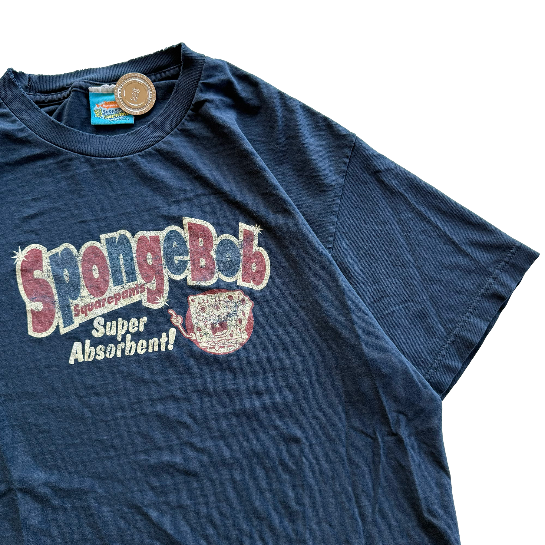 Vintage 2001 Nickelodeon SpongeBob SquarePants Tee