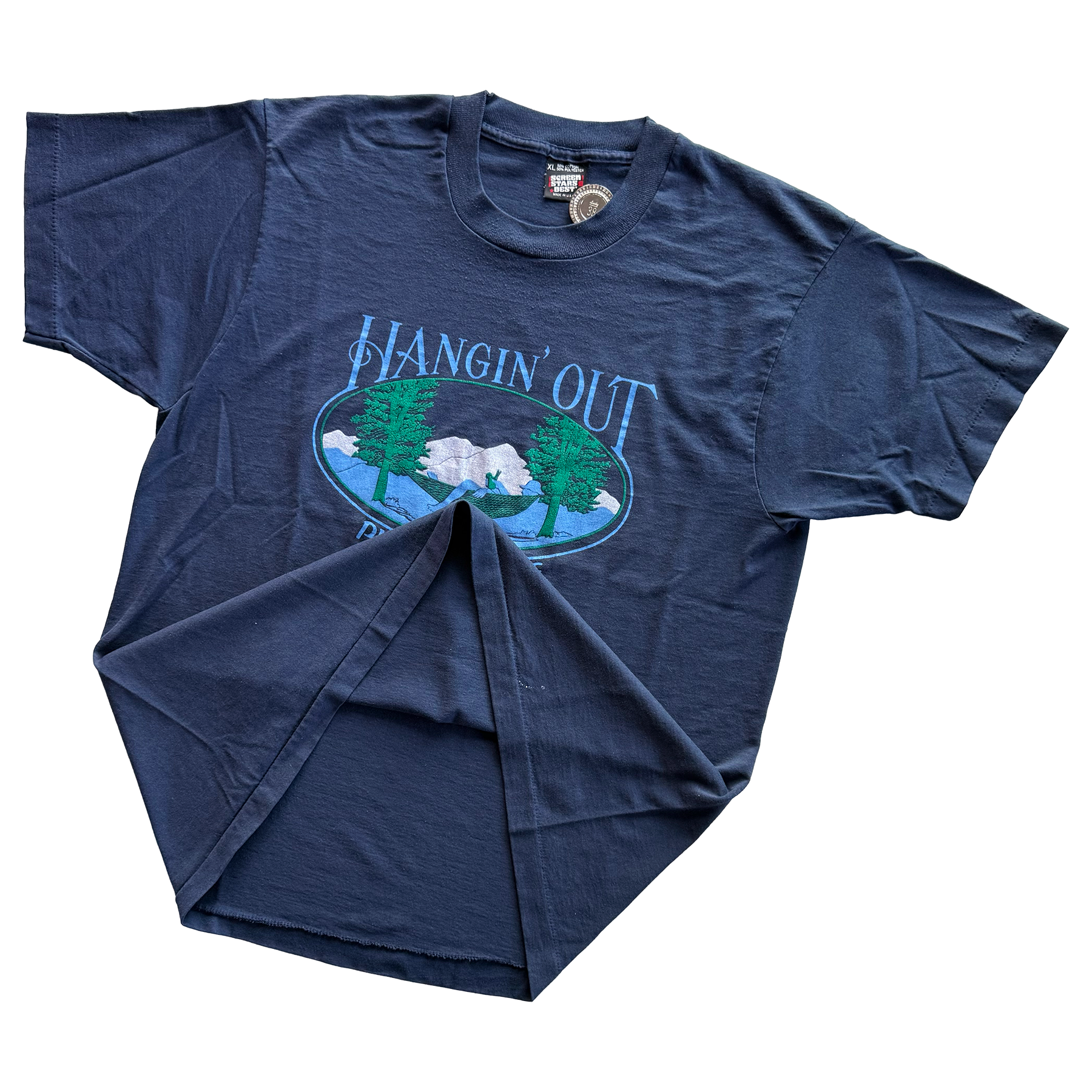 Vintage 1998 Pigeon Forge Tennessee Hanging Out Souvenir Tee