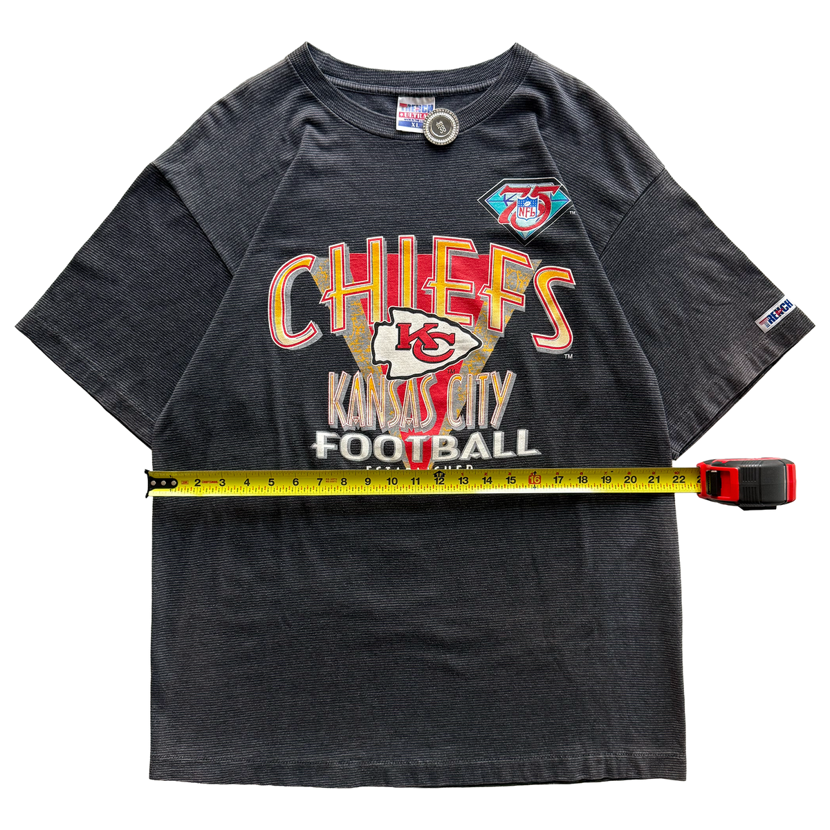 Vintage 1994 Kansas City Chiefs NFL 75th Anniversary Tee
