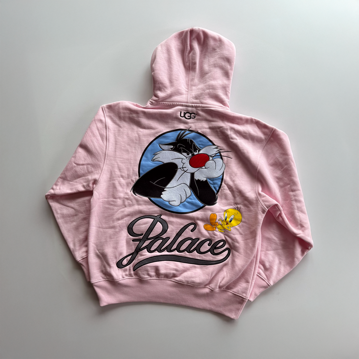 Palace x UGG FW25 Looney Tunes Sylvester Tweety Hoodie