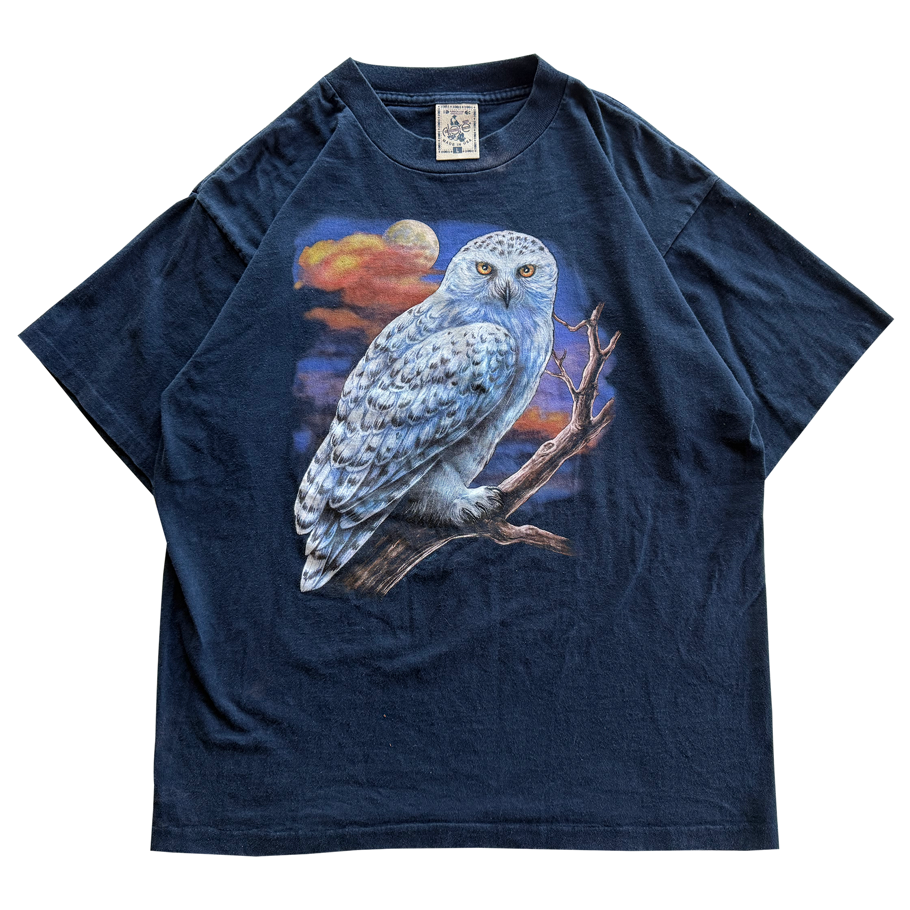 Vintage 1990s Vintage Snowy Owl Tee