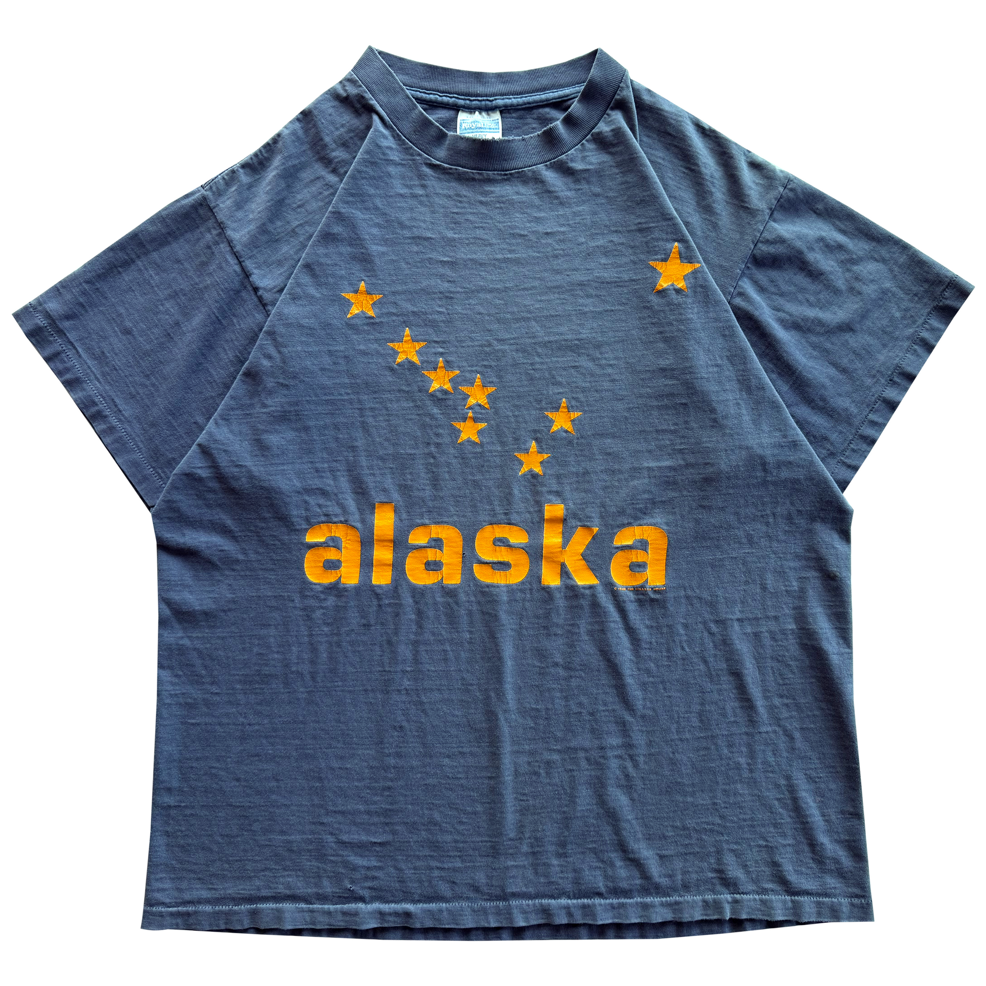 Vintage 1988 Alaska State Flag Star Tee