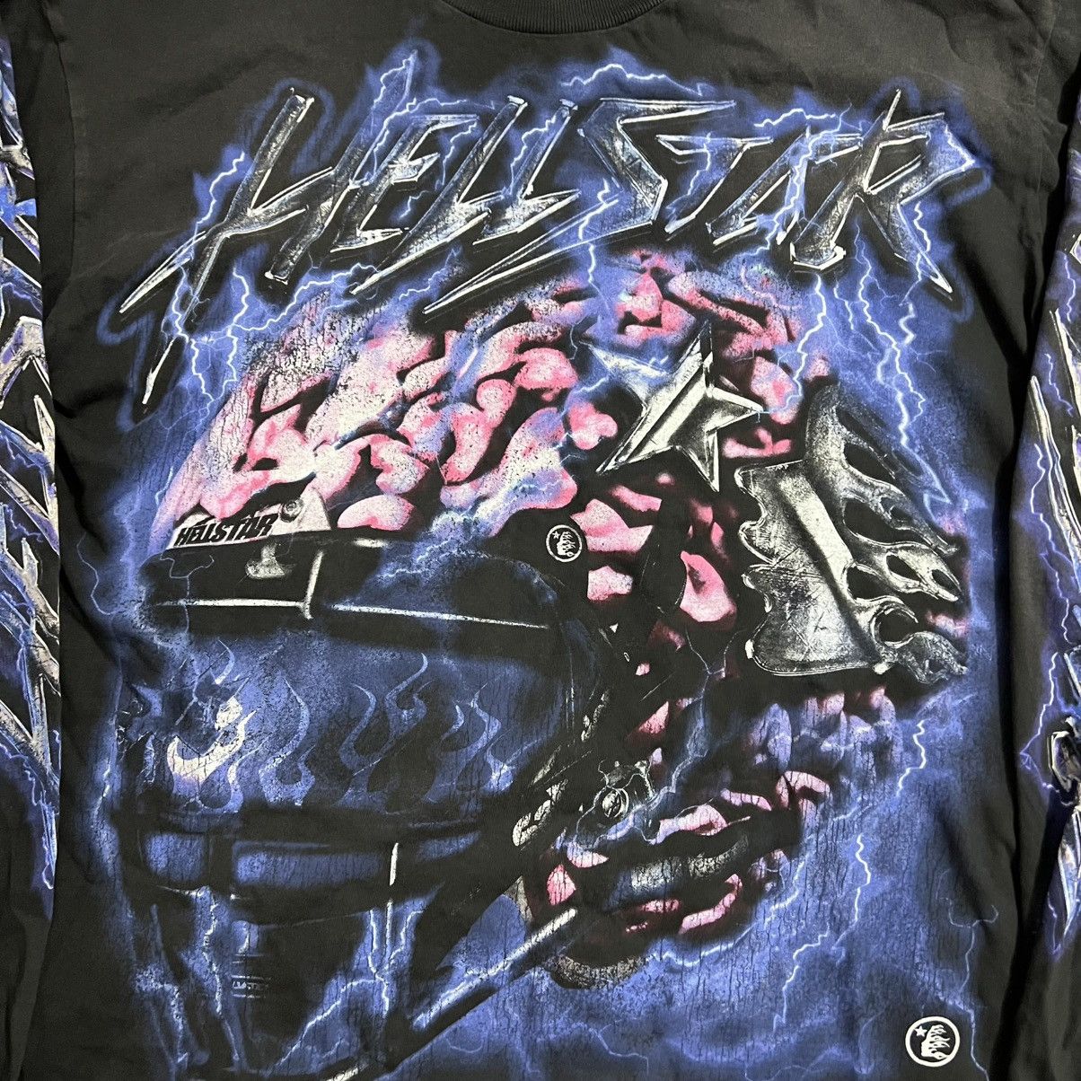 Hellstar SS24 Powered By The Star LS Tee