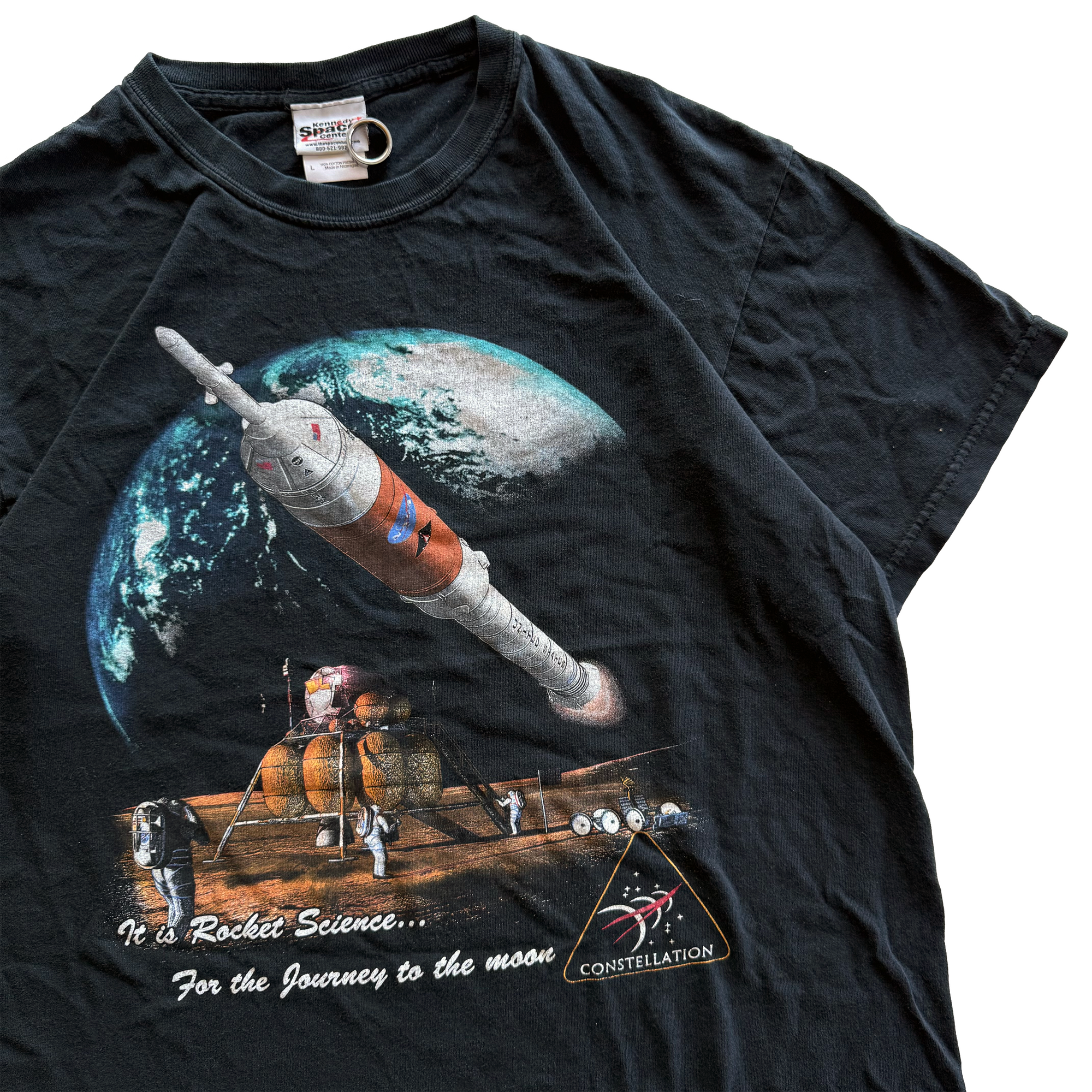 Vintage 2005 NASA Constellation Lunar Program Tee