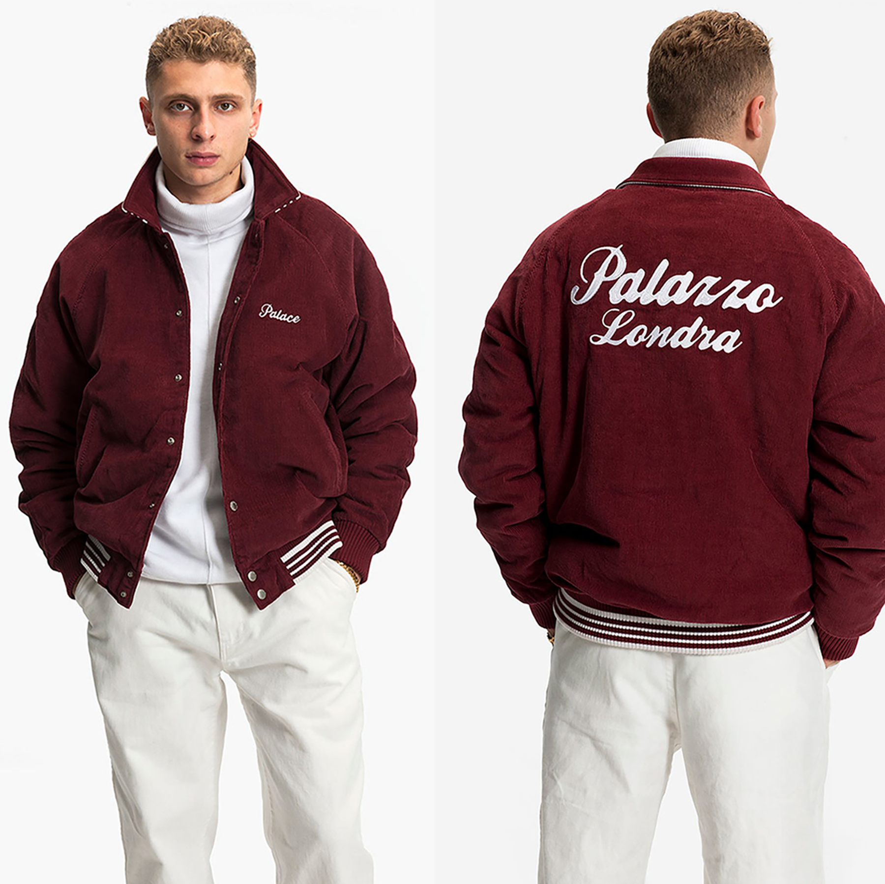 Palace FW17 "Palazzo Londra" Corduroy Bomber Jacket