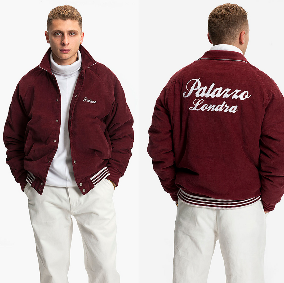 Palace FW17 "Palazzo Londra" Corduroy Bomber Jacket