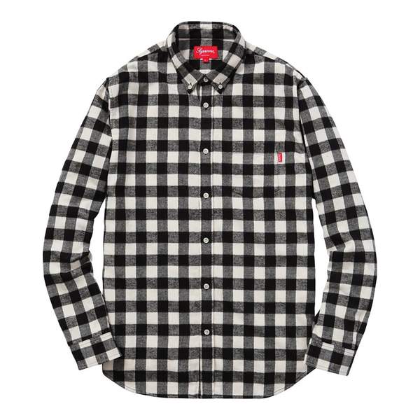 Supreme FW15 Small Buffalo Flannel Shirt