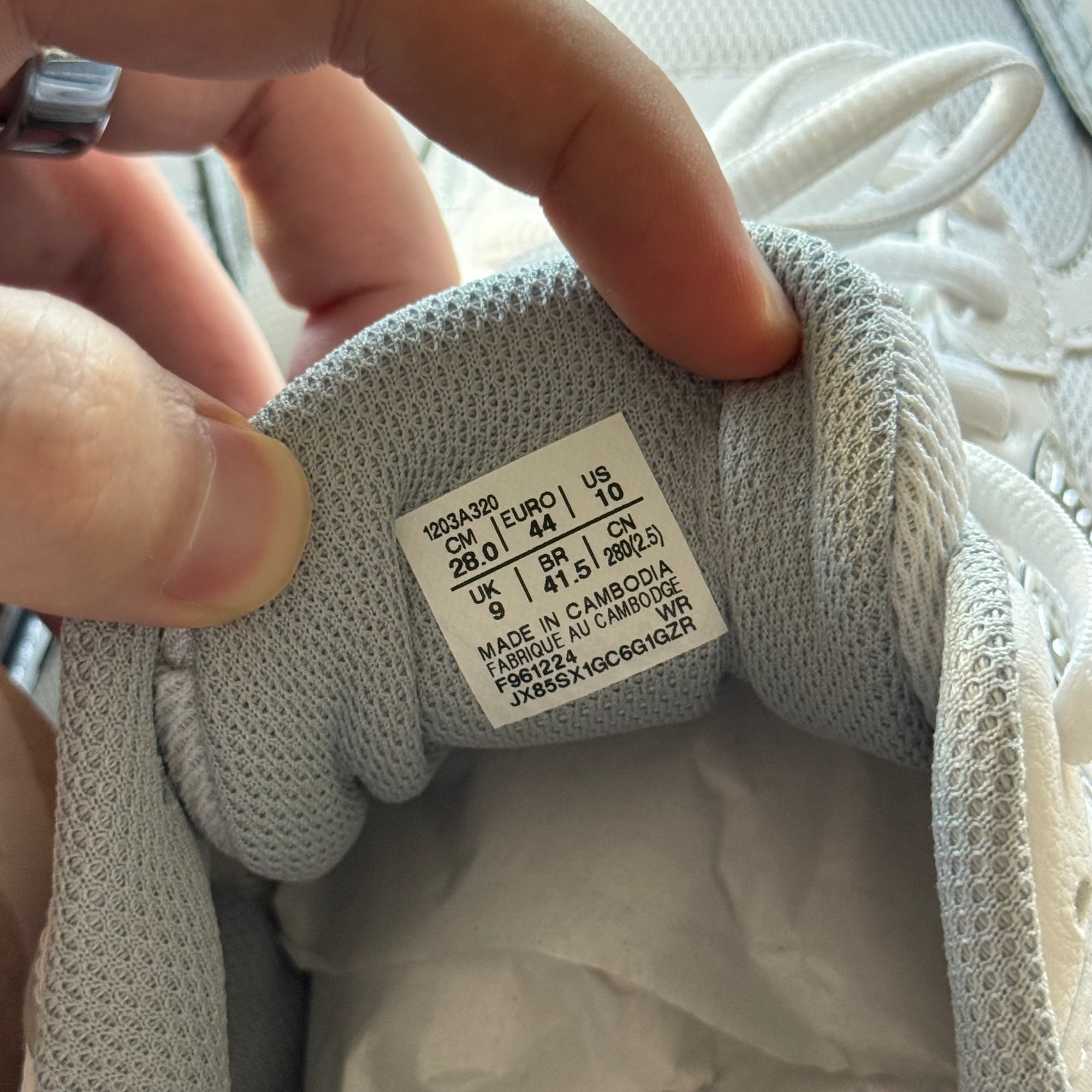 Asics GT 2160 'White Deep Marine' (Size 10)