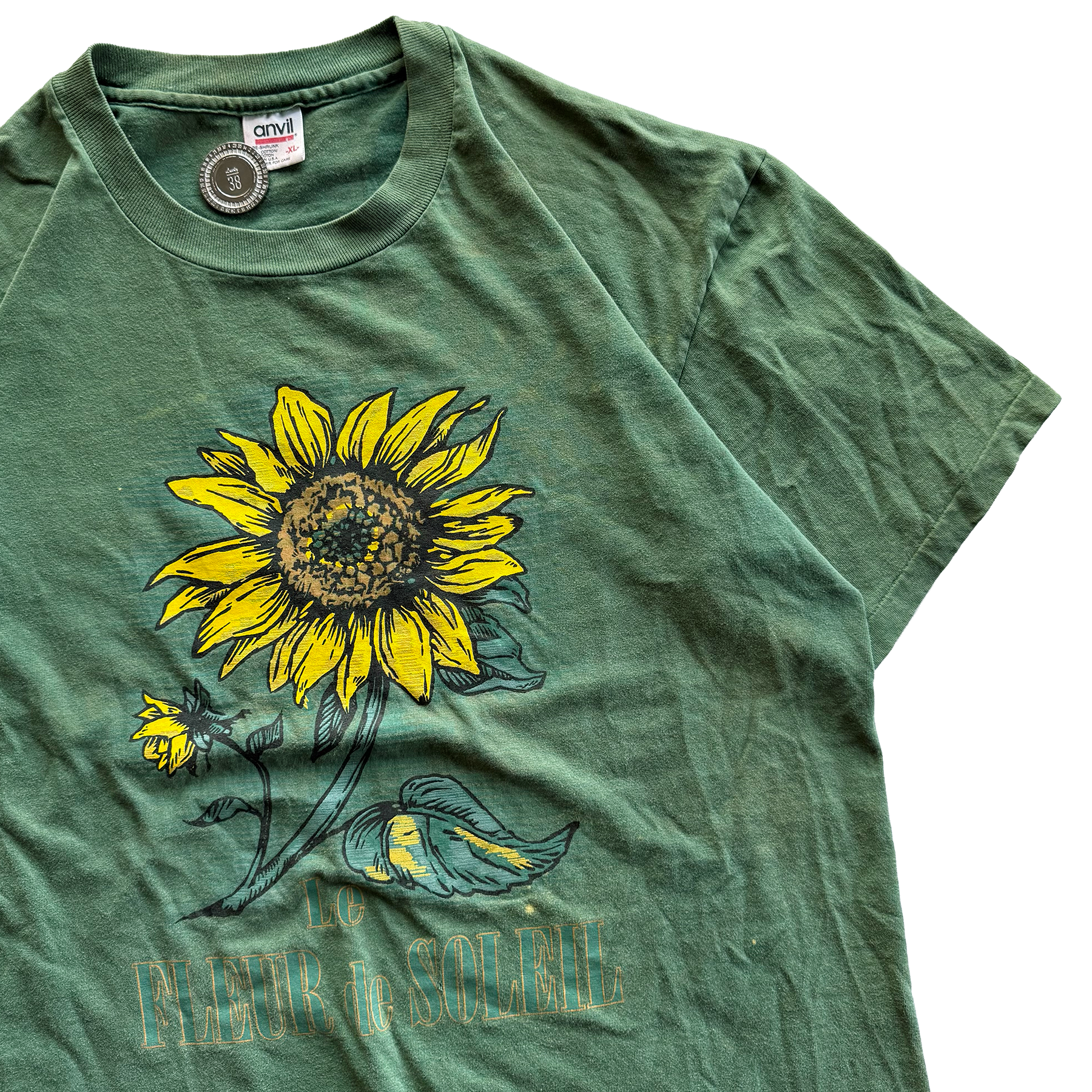 Vintage 1993 Sunflower "Le Fleur De Soleil" Tee