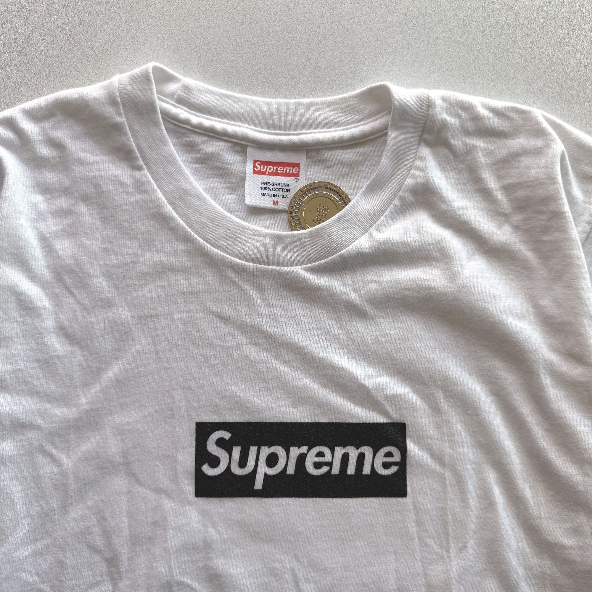 Supreme 2016 Paris Box Logo Tee Shirt